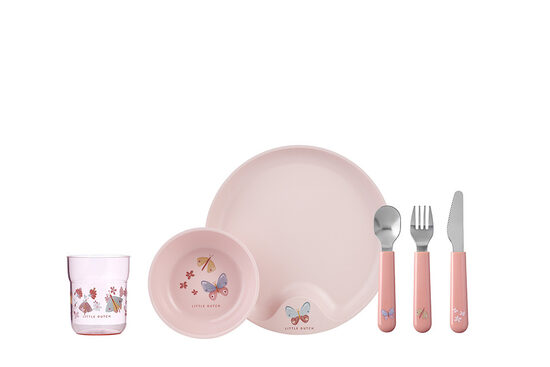 Little Dutch trauku komplekts 6pcs ´Flowers & Butterflies´