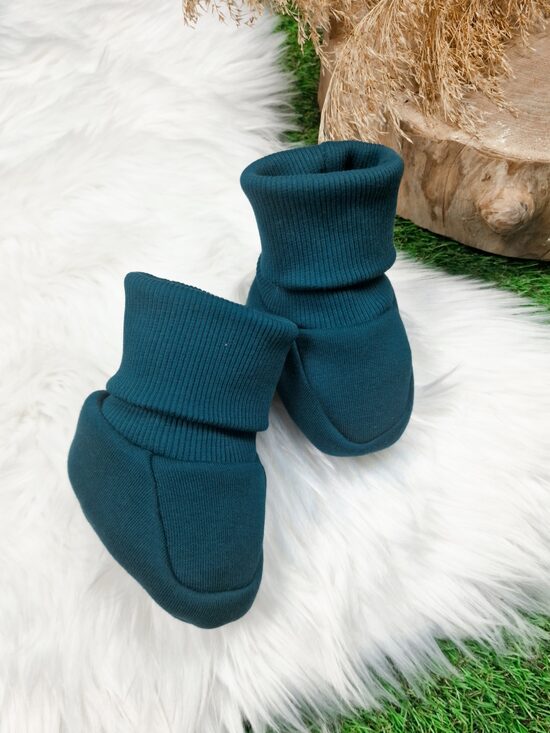 Siltināti zābaciņi-  Zilganzaļi, 3-6 mēn.