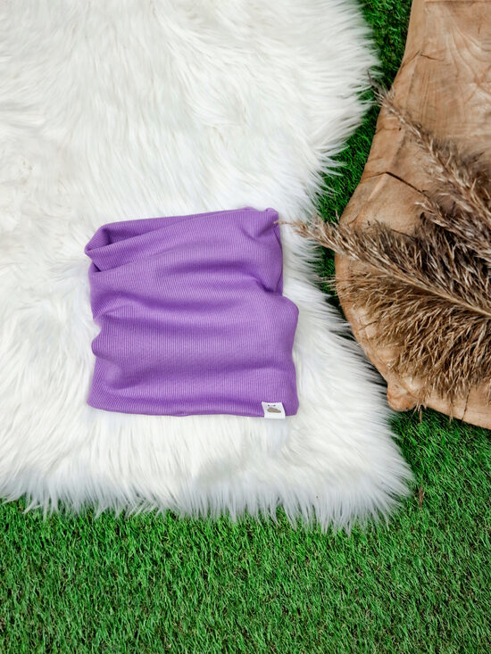 Šalle - Lavanda (rievotas kokvilnas trikotāža), 46/48