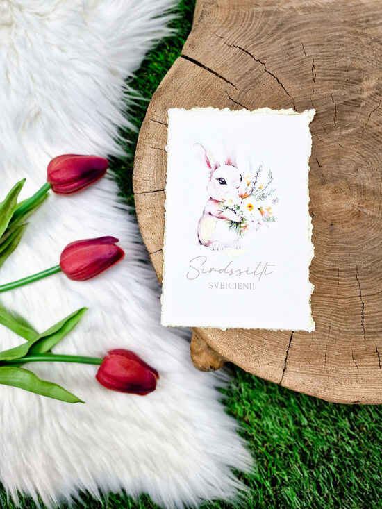 Apsveikuma kartīte "Skaistus svētkus"