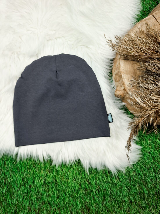 Cepure- Zila (plāna kokvilnas trikotāža), 52-54