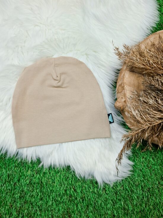 Cepure- Bēša (plāna kokvilnas trikotāža), 50-52