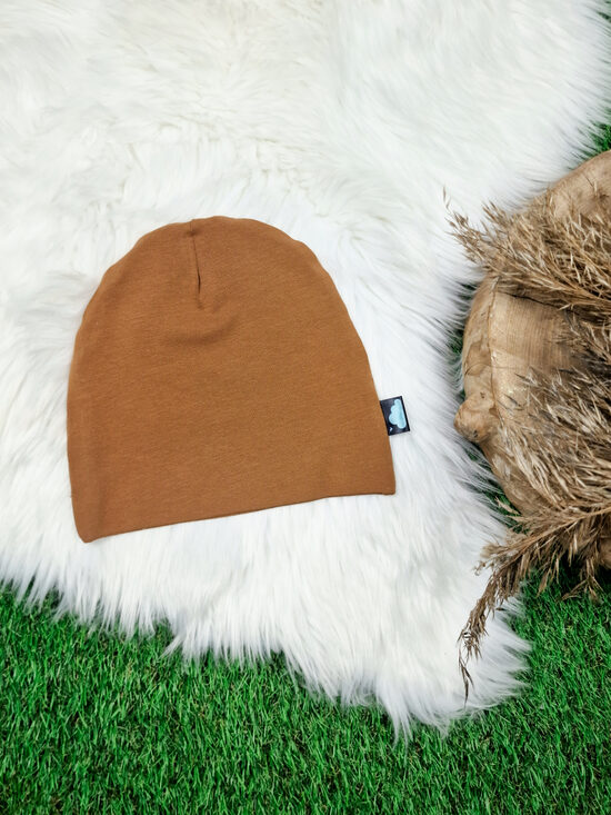 Cepure- Brūna (plāna kokvilnas trikotāža), 50-52