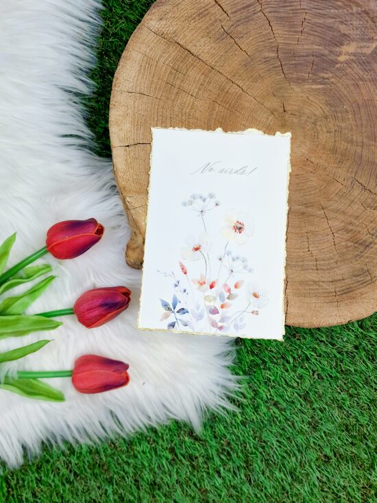 Apsveikuma kartīte "No sirds"