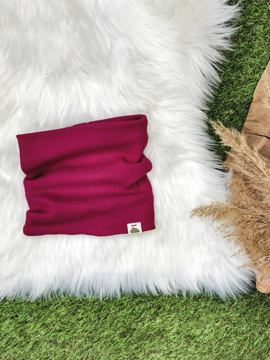 Šalle -  Fuksija (rievotas kokvilnas trikotāža), 48-50