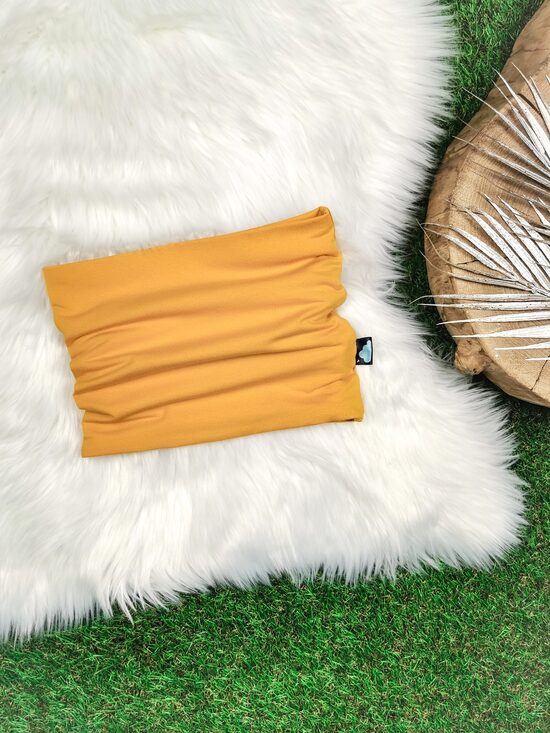 Šalle- Sinepju dzeltena (plāna kokvilnas trikotāža), 48-50