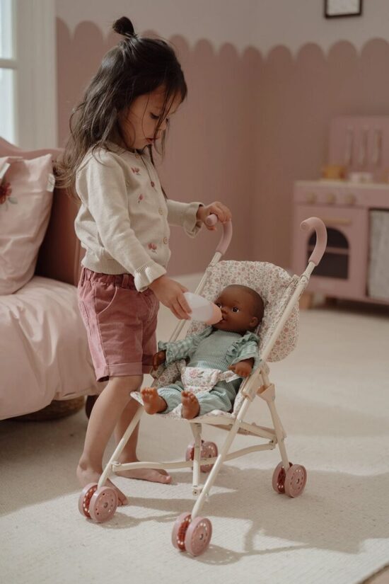 Little Dutch Leļļu rati ´Soft Flowers´