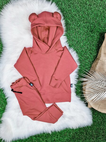 Komplekts džemperis "Lācis" + bikses - Sārts