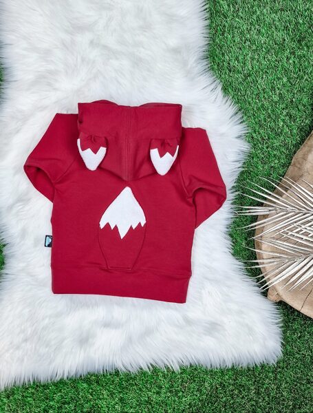 Džemperis "Lapsa"- Aveņu sarkans