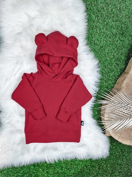 Džemperis "Lācis"- Aveņu sarkans