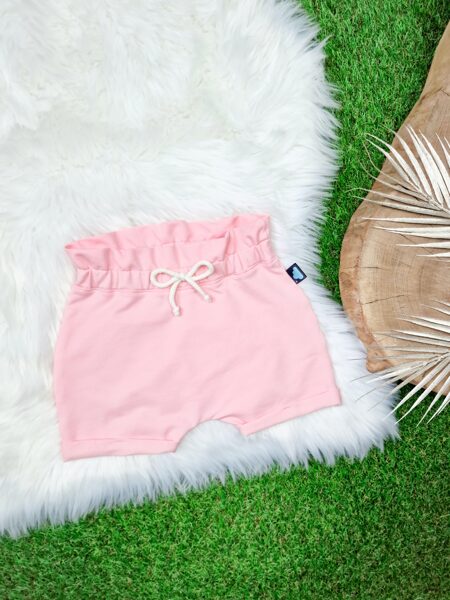 Šorti - Gaiši rozā (savilkta jostasvieta)