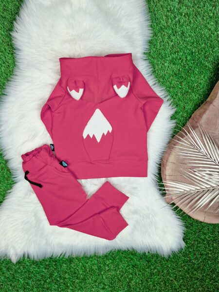 Komplekts džemperis "Lapsa" + bikses - Koša fuksija