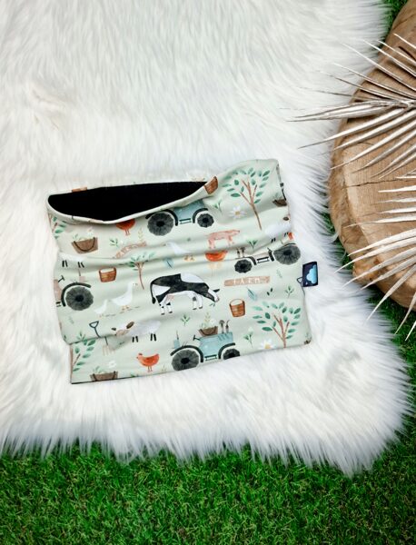 Šalle "Ferma"(Plāna kokvilnas trikotāža)