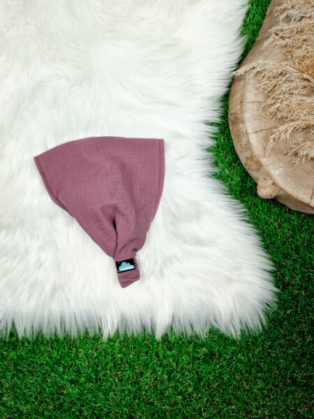 Muslina galvas lakats- Plūmju