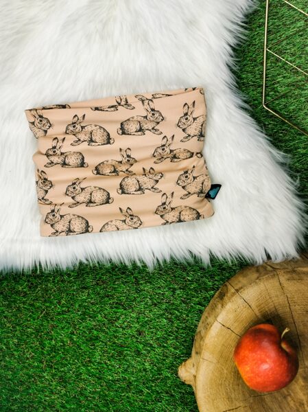 Šalle "Zaķis"- Gaišs persiks