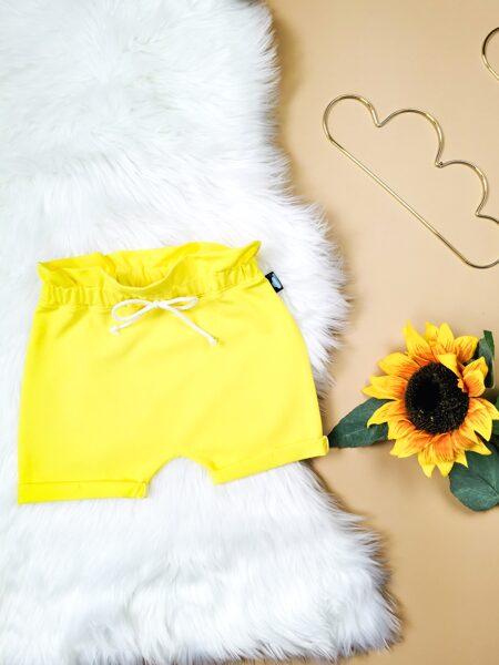 Šorti - koši dzelteni (savilkta jostasvieta)