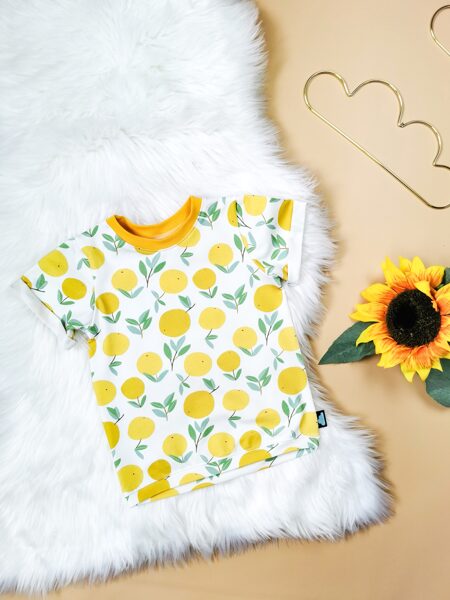 Tkrekls "Citrons" (plāna kokvilnas trikotāža)