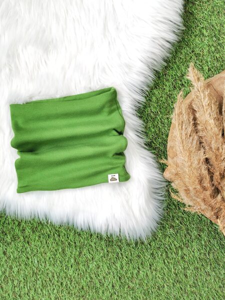 Šalle - Laima zaļš (rievotas kokvilnas trikotāža), 46/48