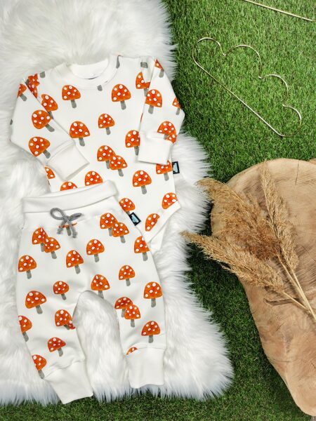 Komplekts džemperis- bodijs "Sēnes"