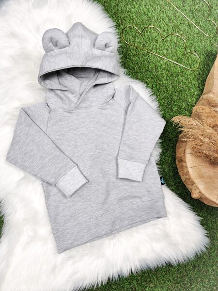 Džemperis "Lācis"- Gaiši pelēks (Raibs)