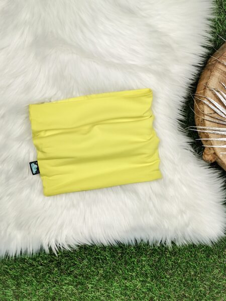 Šalle- Koši dzeltena (plāna kokvilnas trikotāža), 48-50