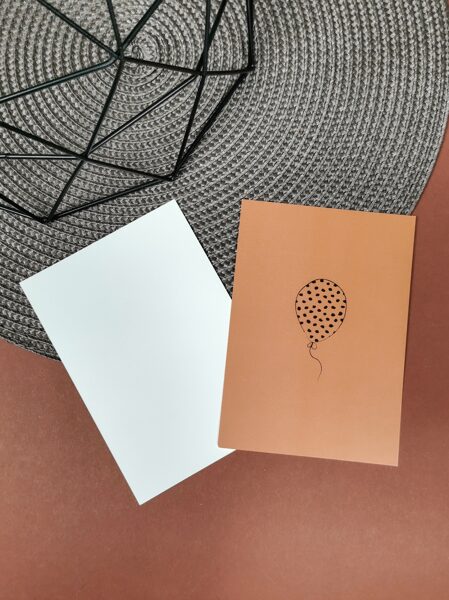 Apsveikuma kartīte "Balons"