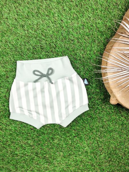 Šorti mazuļiem "Svītras"= Dūmakaini zils