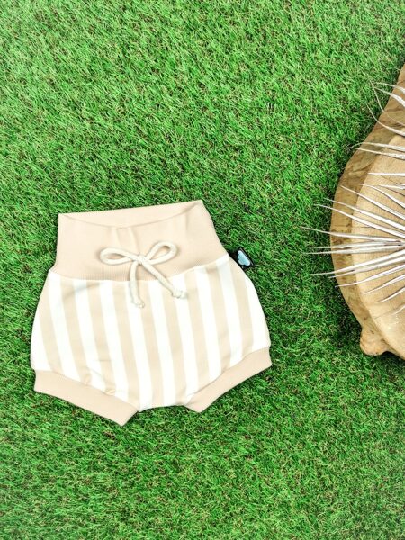 Šorti mazuļiem "Svītras"= Gaišs persiks