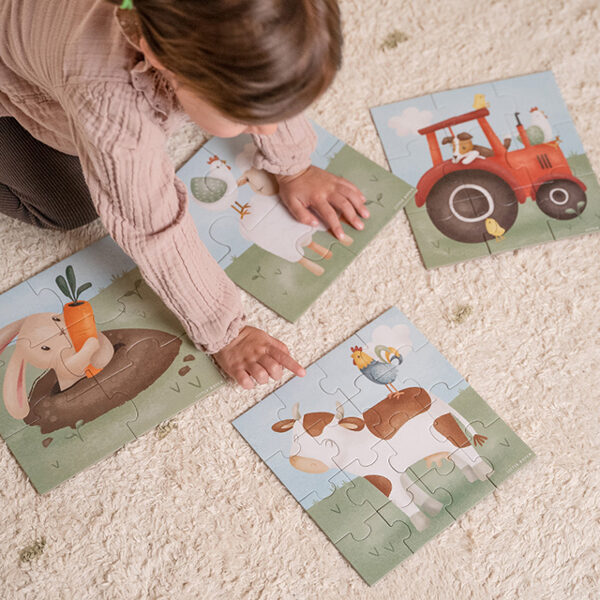 Little Dutch 4 in 1 puzle ´Little Farm´