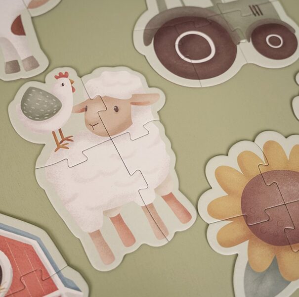 Little Dutch 6 in 1 puzle ´Little Farm´